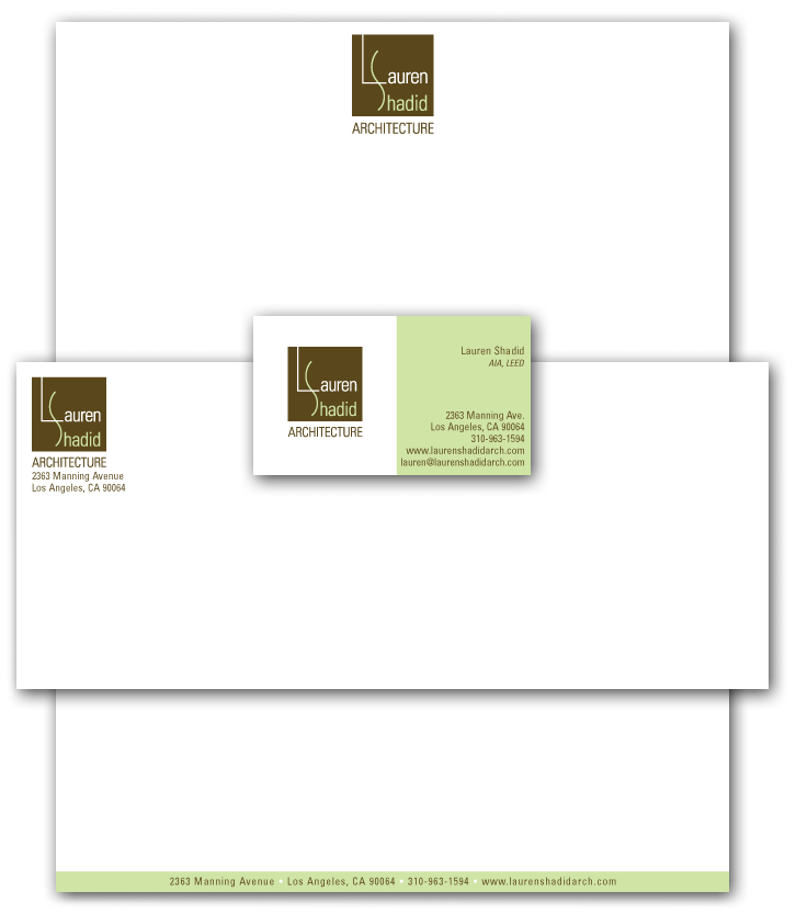 Lauren Shadid Architecture Identity
