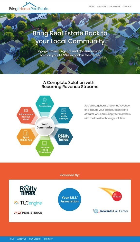 Bring it Home Real Estate Web Designs