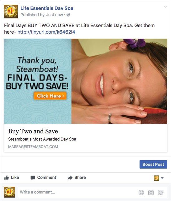 Facebook Ad Designs for Life Essentials