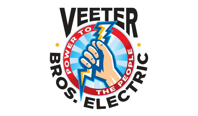 Veeter Bros. Electric Logo Design