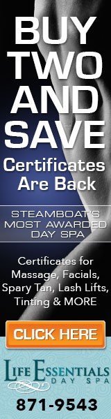 Buy 2 and Save Web Banner Design for Life Essentials Day Spa