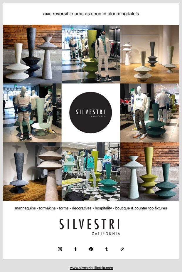 Silvestri California Email Design for the Axis Urn
